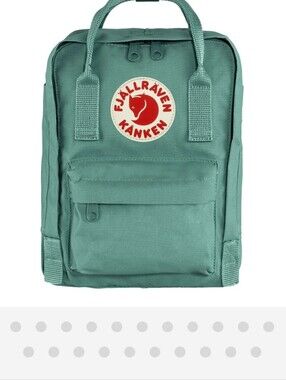 Fjallraven Kanken Fjällräven Kånken Classic Backpack Frost Green W/ Seat Pad